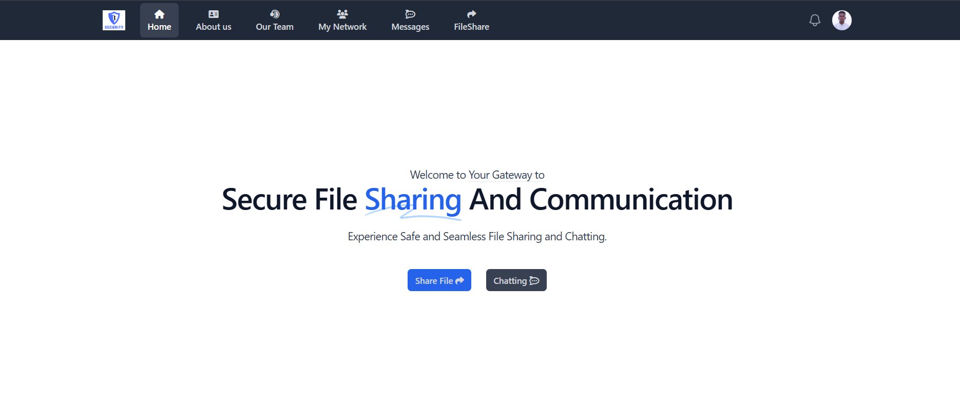ملفات آمنة – نظام مشاركة مشفر