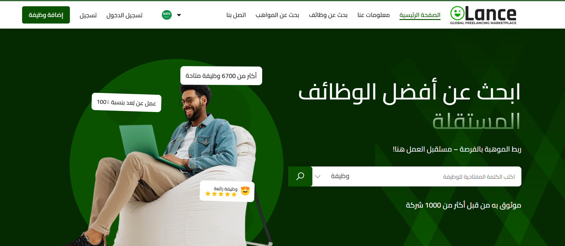 ترجمة موقع من الإنجليزية إلى العربية